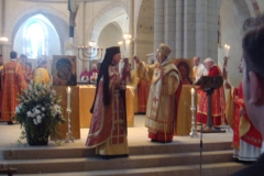 Bei der Liturgie